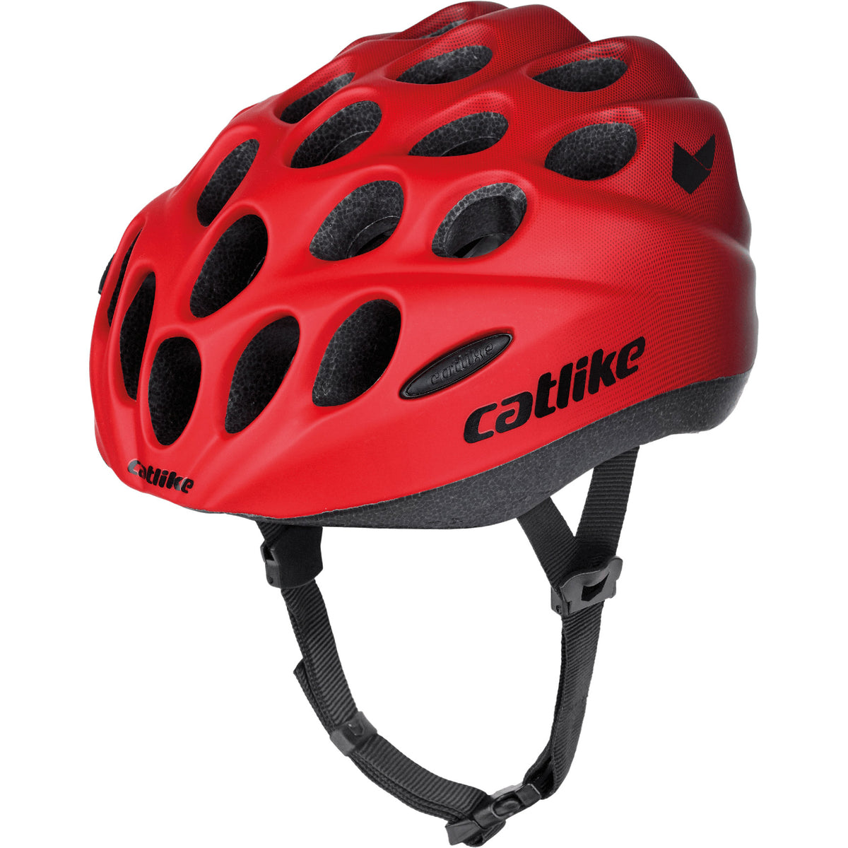 Catlike casco infantil gatito talla s 52-55cm rojo