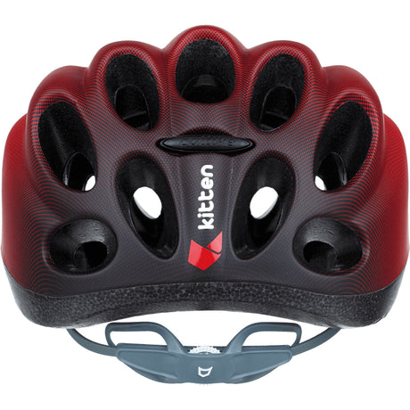 Catlike casco infantil gatito talla m 55-58cm rojo