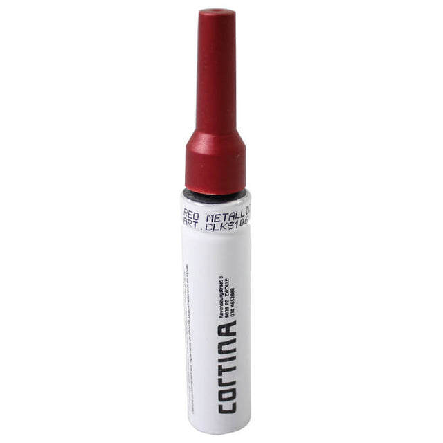 Cortina pintura en barra rojo metalizado mrdw 1403 mate