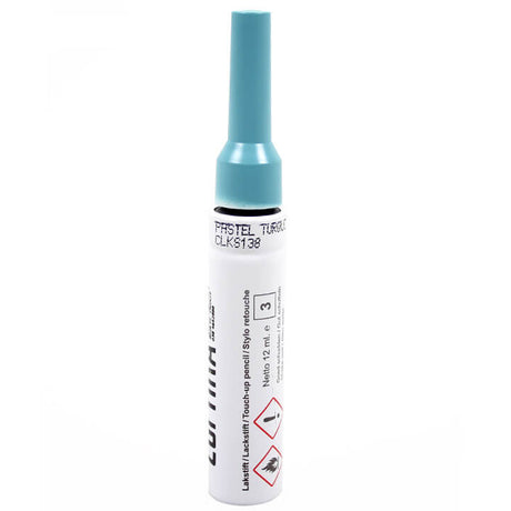 Cortina barra de pintura turquesa pastel ublw 6034 brillo