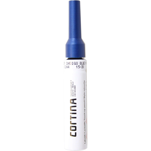 Cortina rotulador azul índigo intenso mate