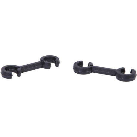 Clips de cable Elvedes 4-5 mm PVC Black (100x) ELV2010020