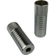 Pegs de eje VWP BMX 38 mm 10 14 mm Z Cable de plata (pasos)