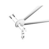 colgante de desviación GH-138 55.4 mm de plata