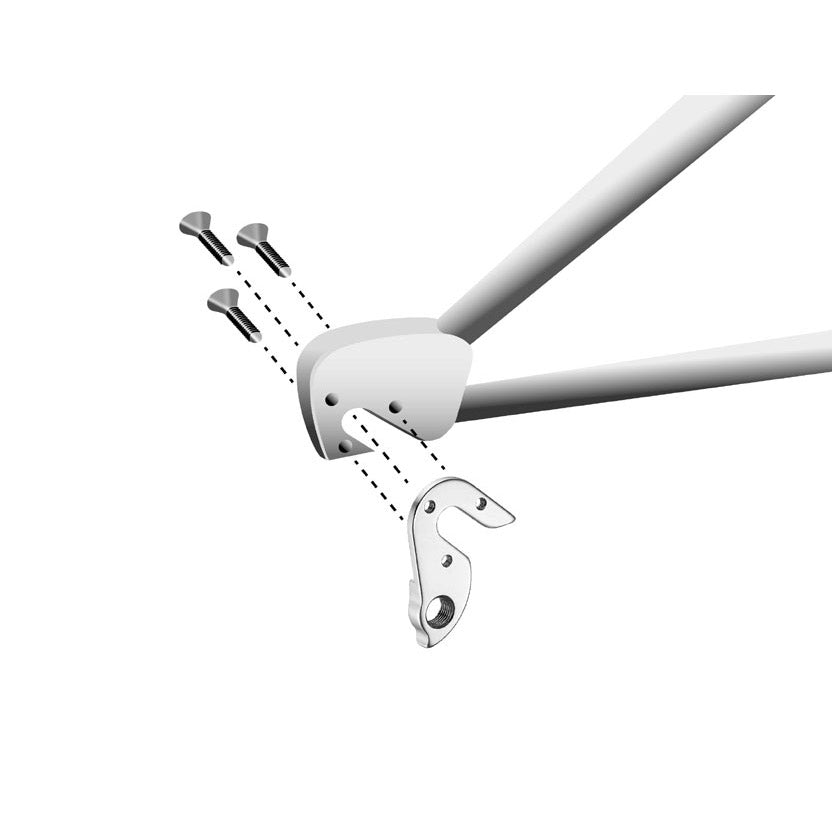 Union Derailleurpad GH-154 Varias marcas con juego de tornillo