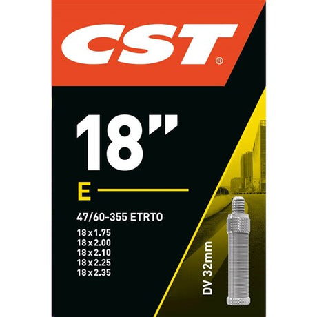 Tubo interno CST 18x1.75 ETRO 47 60-355, Válvula: Blitz Holanda 32 mm