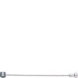Marwi Union Rem Binnenkabel 19 Cable 2 NIPPELS Acero inoxidable