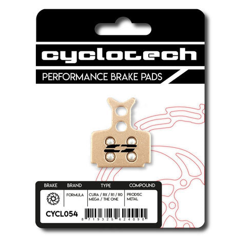 Cyclotech, cyclotech cyclotech schijfremblok prodisc metal formula cura