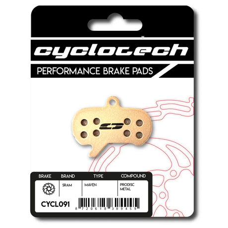 Cyclotech, cyclotech cyclotech schijfremblok prodisc metal sram maven