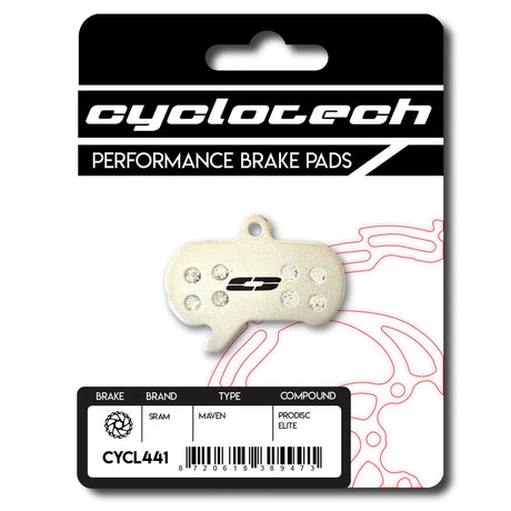 Cyclotech, cyclotech cyclotech schijfremblok prodisc elite sram maven