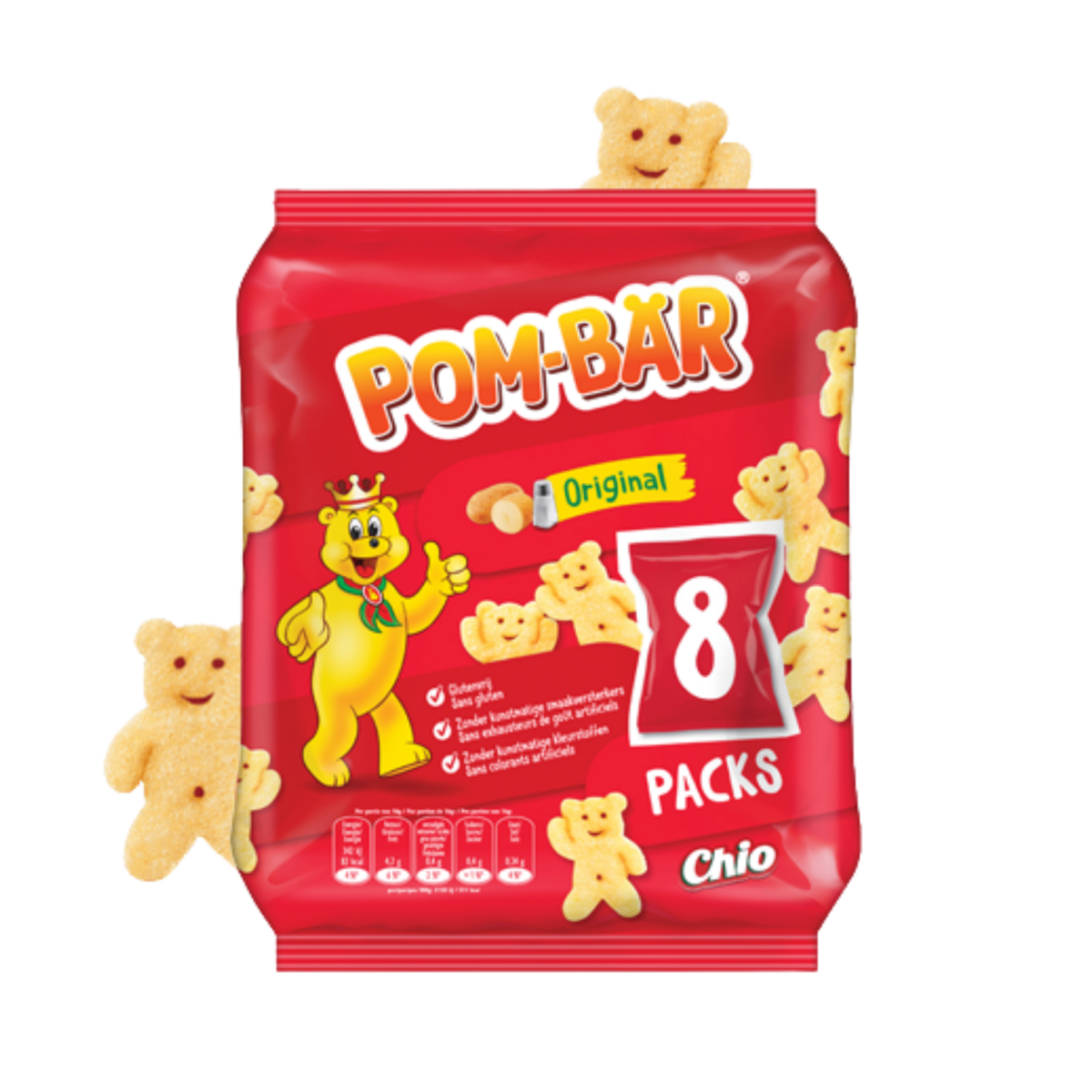 Multipack de chio pombär (8x 128 gr)