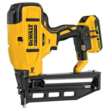 Clavadora de acabado a batería Dewalt dcn662d2 16ga 18v xr 2.0ah en tstak
