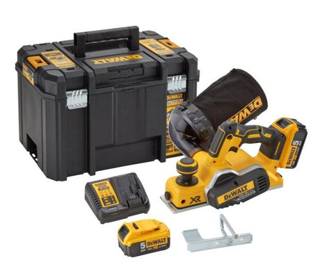 Cepilladora inalámbrica Dewalt dcp580p2 18v 5.0ah li-ion
