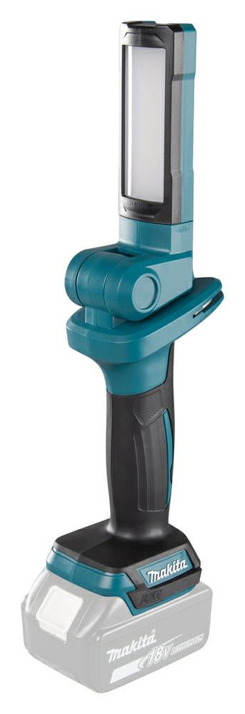 Makita dml 816 luz de trabajo led a batería 18 v 100 - 500 lm solo - sin batería, sin cargador