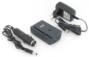 Cargador de batería para estación base Yanec negro