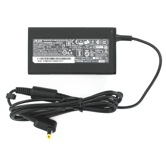 Adaptador de ca para portátil acer 65w