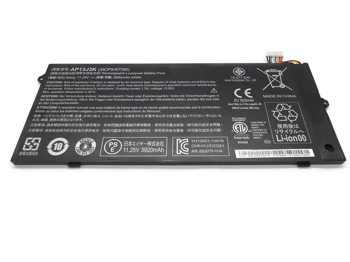 Batería para portátil Acer 3950mah