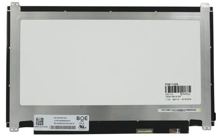 Pantalla LCD de 13,3 pulgadas 1920x1080 mate 30 pines EDP, IPS