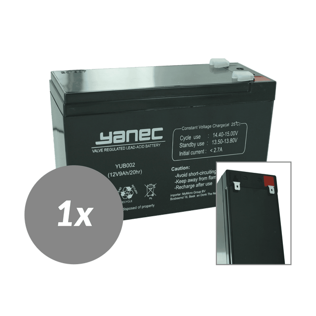 Recambio bateria ups yanec rbc17 (sin cables)