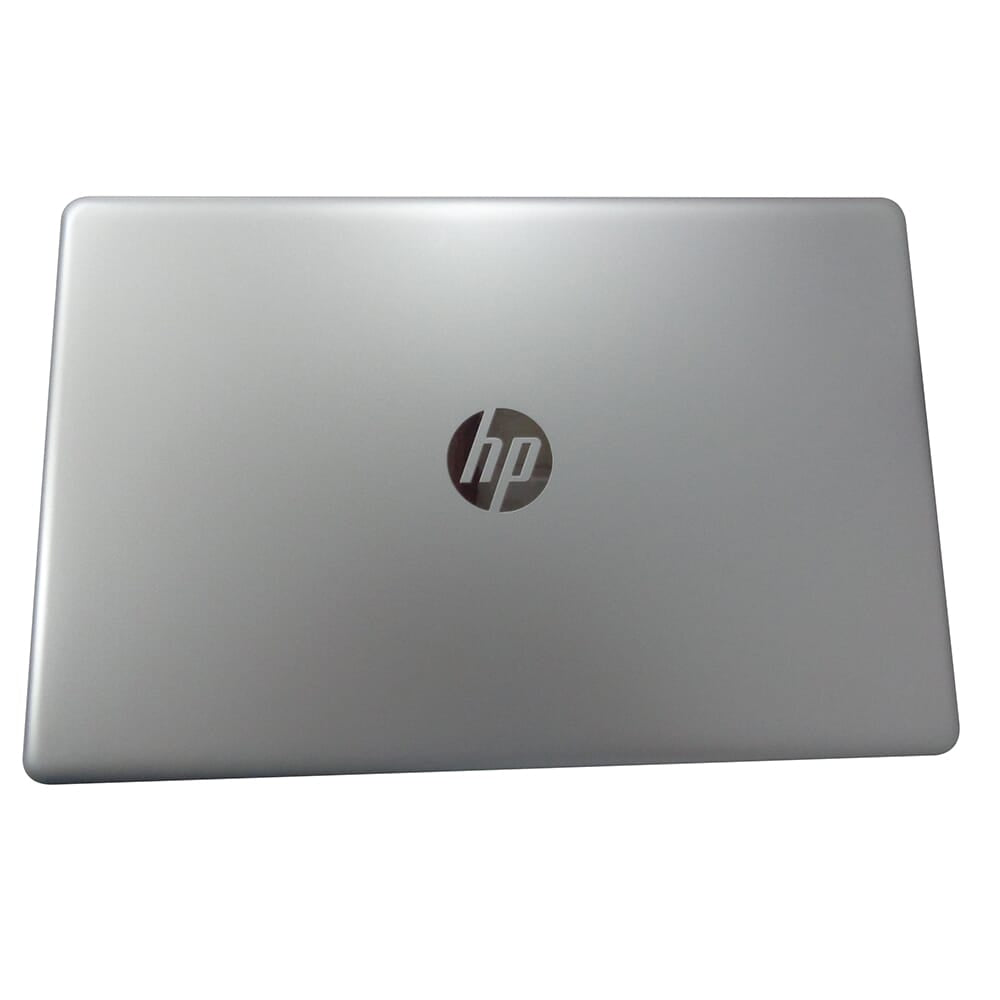 Tapa trasera lcd para portátil hp - plateada