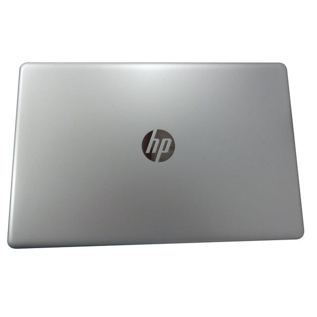Tapa trasera lcd para portátil hp - plateada
