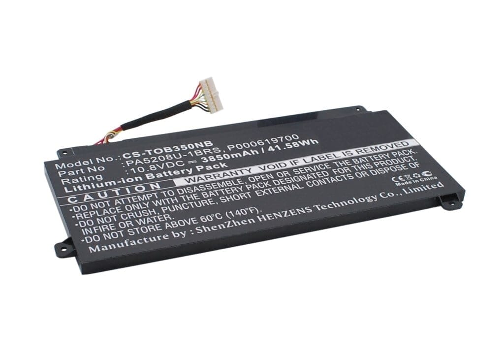 Batería de laptop de reemplazo 3400 mAh