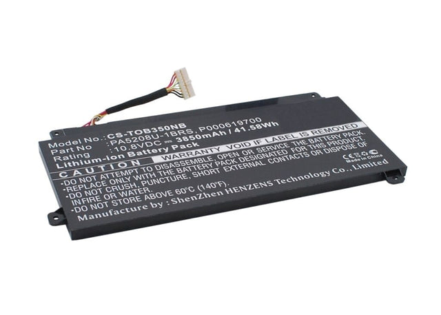 Batería de laptop de reemplazo 3400 mAh