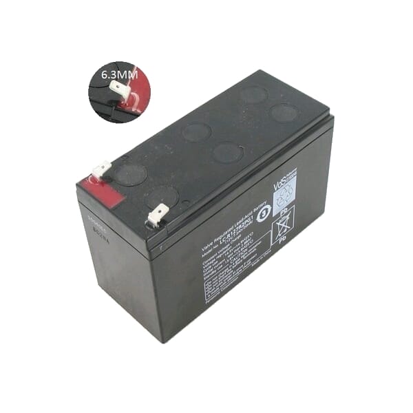 Batería de plomo Yanec 12V 7.5AH (6.3 mm)