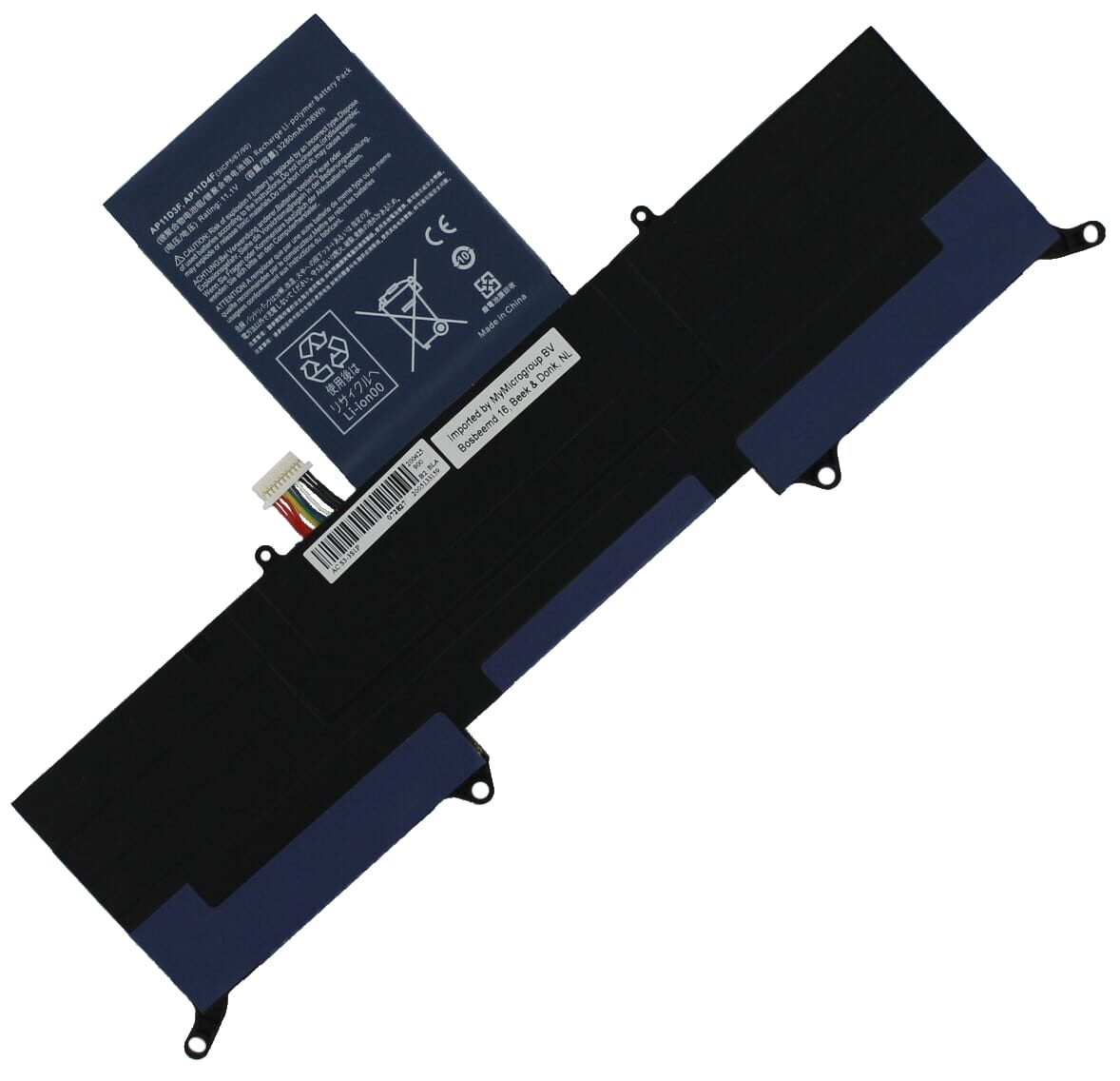 Batería de laptop de reemplazo 3000 mAh