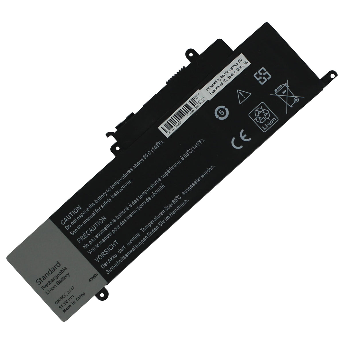 Batería de laptop de reemplazo 3500mAh