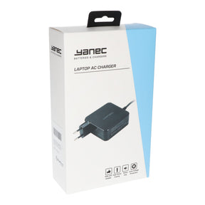 Yanec Cargador de pared USB-C 65w negro