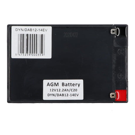 Batería Dyno agm 12v 16.4ah (uso cíclico)