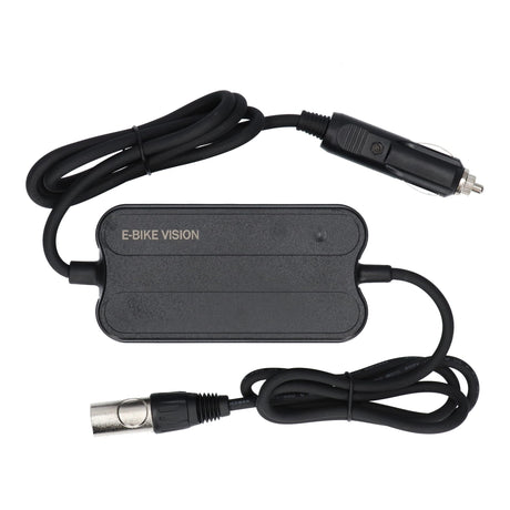 Cargador de coche e-vision e-bike vision 42v 2a xlr 4 pines