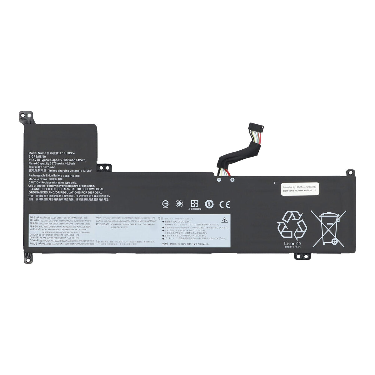 Batería para portátil Lenovo 3600mah