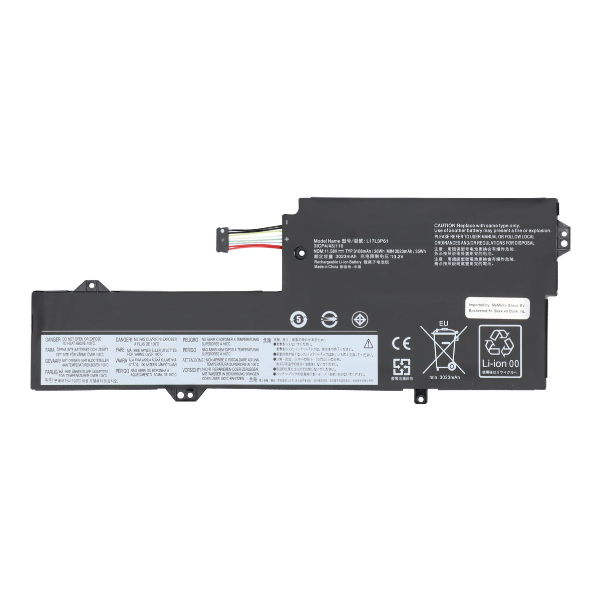 Batería de laptop de Lenovo 3108 mAh