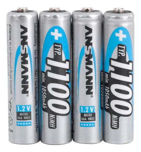 Ansmann NIMH Batería Micro AAA Tipo 1100 4er Blister