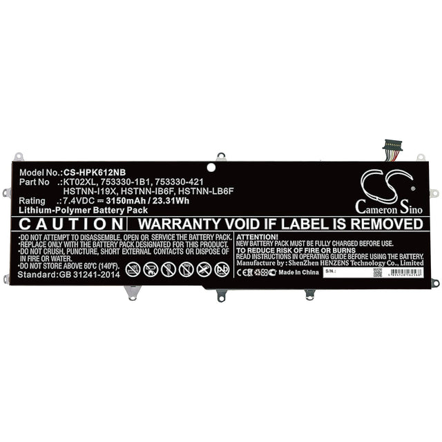 Batería para portátil (teclado) 3150mah