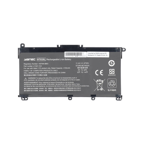 Batería de laptop Yanec 4150mAh