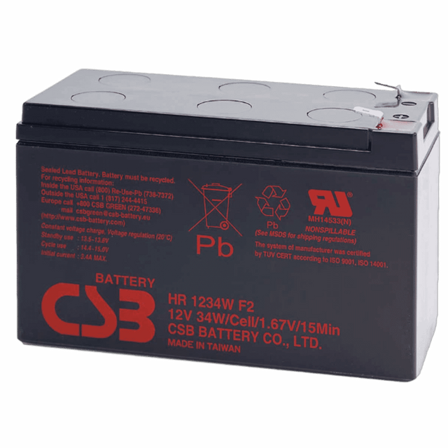 Kit recambio bateria ups csb rbc110