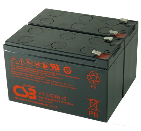 Kit recambio bateria ups csb rbc124