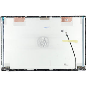 Tapa trasera lcd para portátil hp - plateada
