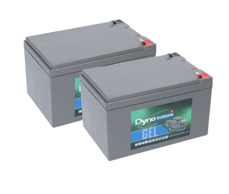 Set de repuesto batería Dyno gel 12v 12ah (sin cables)