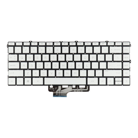 Teclado para portátil ty hp qwer us, retroiluminado