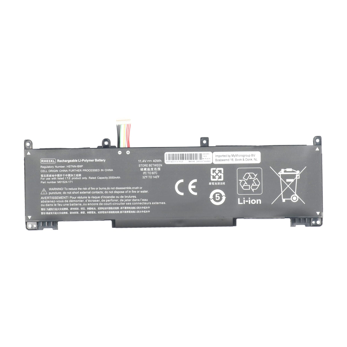 Batería del ordenador portátil 3550mah