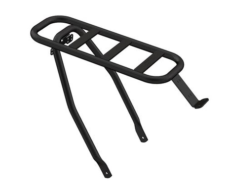 Steco soporte trasero universal para bicicleta de carga urban flecha - negro