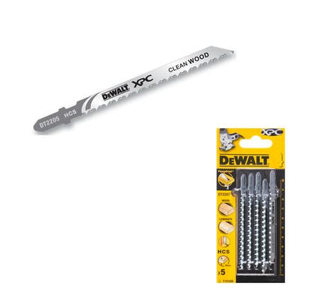 Dewalt dt2205-qz - brzeszczoty para wyrziniarki - 100 mm - tecnología xpc - acero hcs