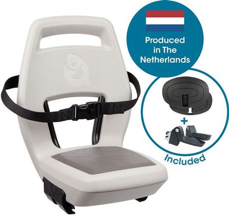 Qibbel asiento trasero junior 6+ portaequipajes beige marrón