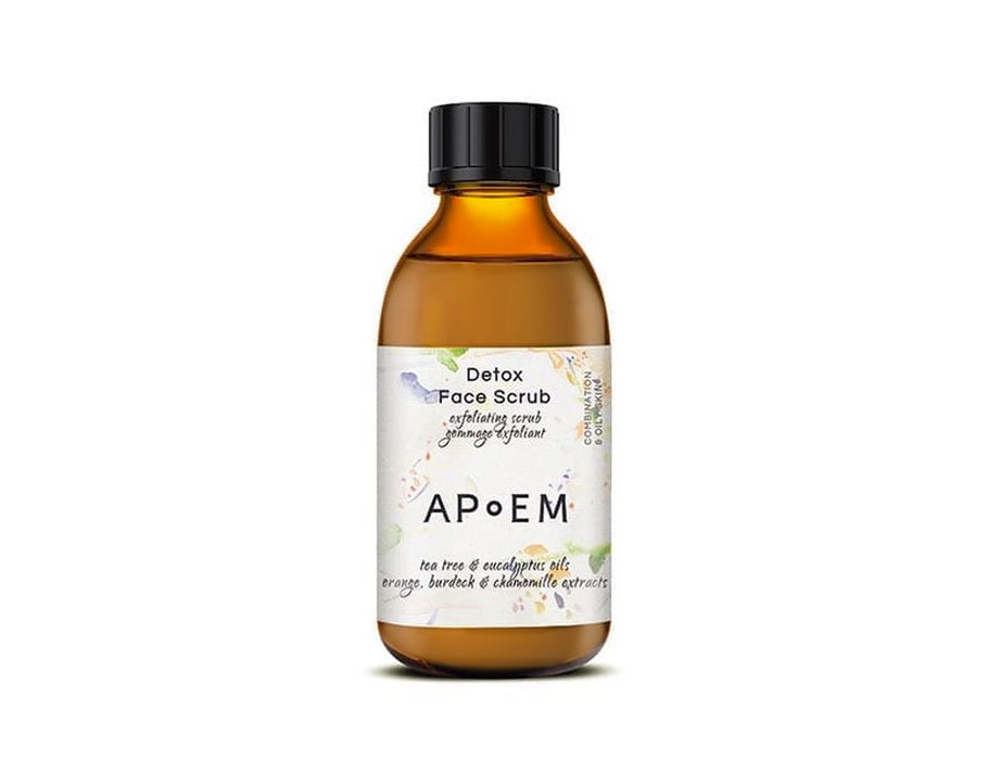 Apoem purifica el exfoliante facial de árbol de té
