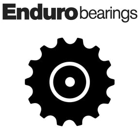 Juego de ruedas jockey con rodamientos enduro ceramic hybrid cx - sram - 9,10 o 11 velocidades - rojo