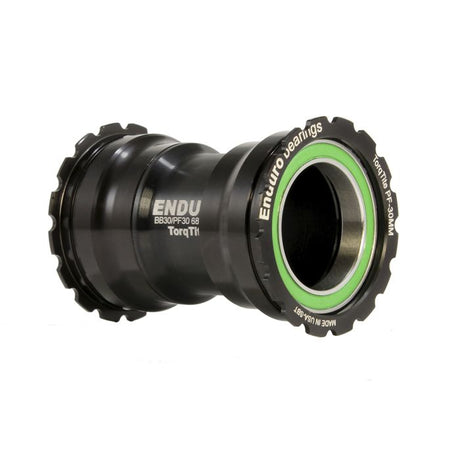 Eje de pedalier torqtite con rodamientos enduro - pf30 a 30 mm (estrecho) - a c ss - negro